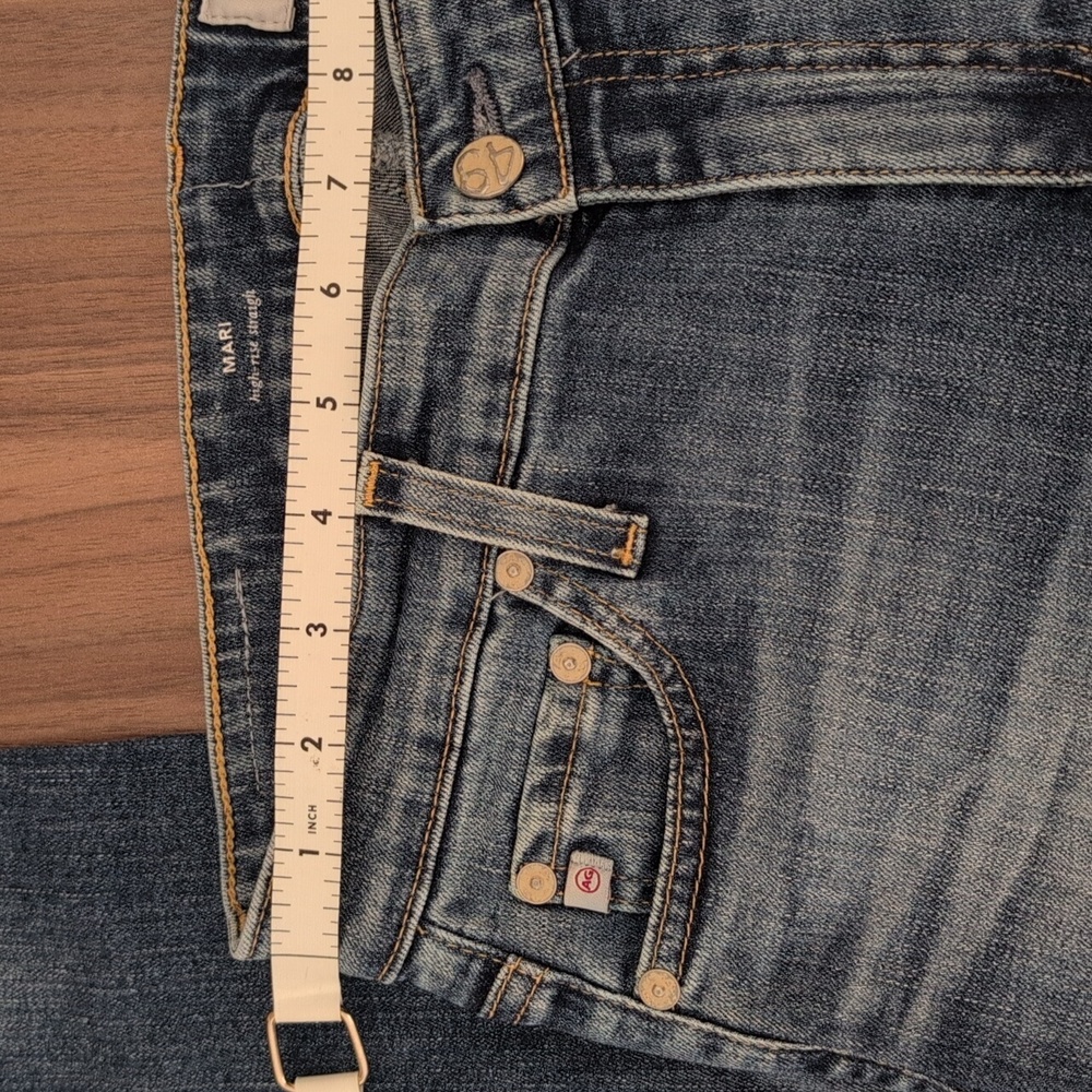 AG Adriano Goldschmied Mari 15 Yr Shoreline Size 28 R - Picture 13 of 14